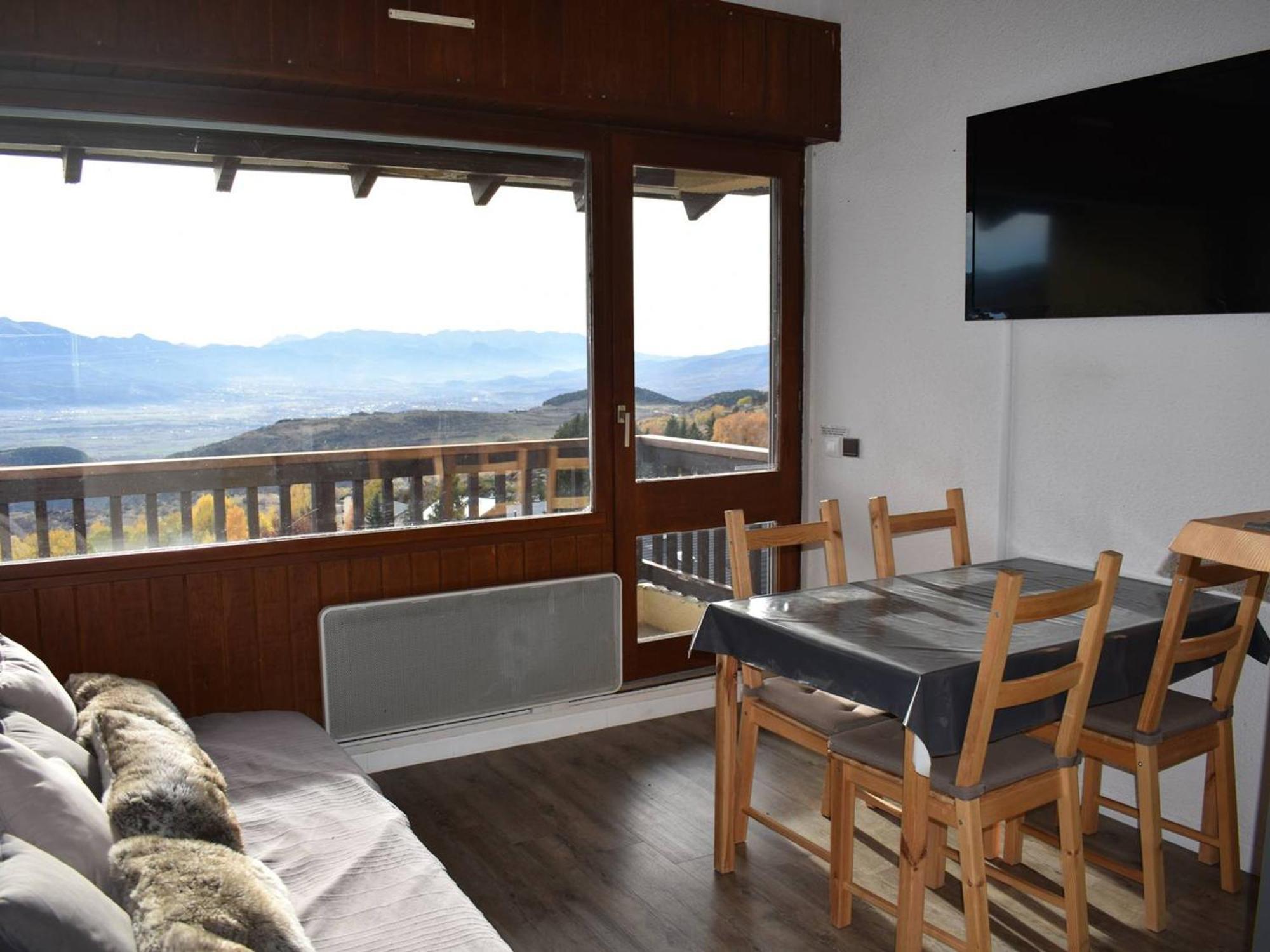 2 Pieces Cabine, Balcon Sud, Parking, Proche Centre-Ville A Font-Romeu - Fr-1-580-11 Bagian luar foto